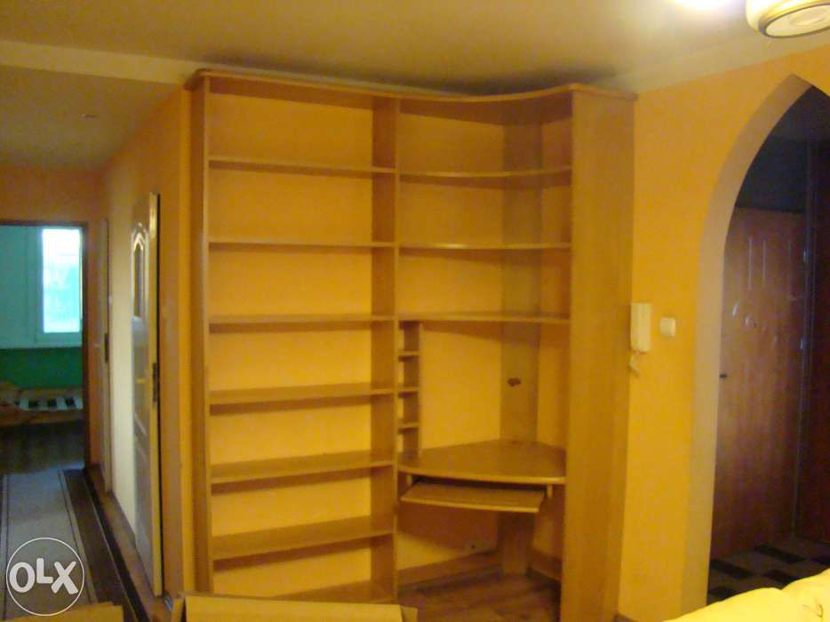 Meblościanka Biurko z półkami