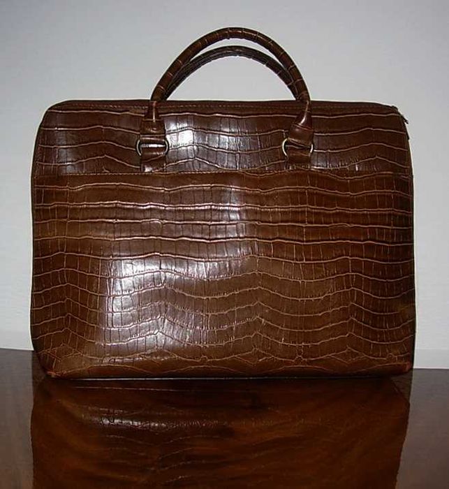 Брендовая сумка-портфель для ноутбука/ планшета