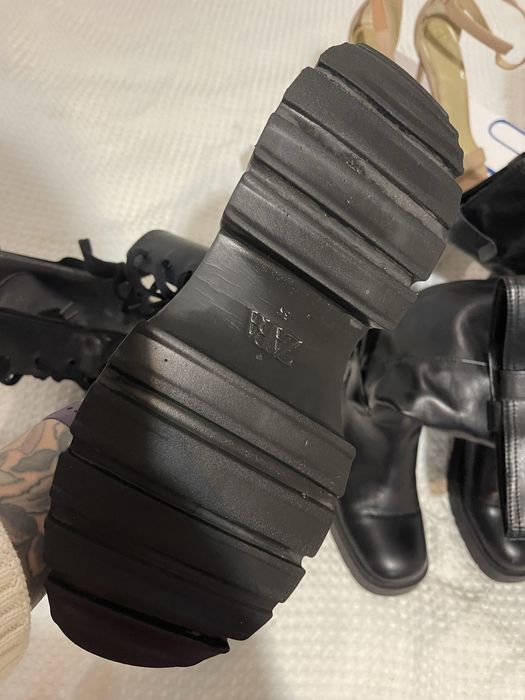 Продам ботинки зара на платформе Zara