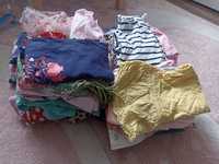 Paka ubrań dla dziewczynki (ponad 50 sztuk)