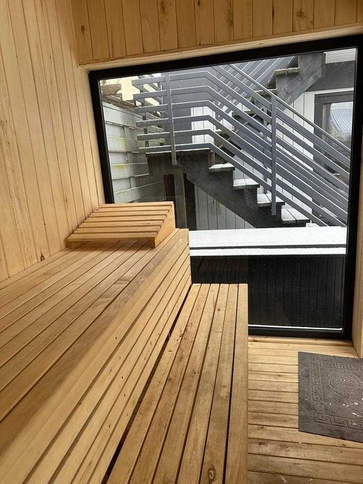 Sauna, sauna ogrodowa, sauna zewnętrzna 3x3,4m