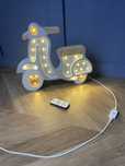 Lampka nocna LITTLE LIGHTS  skuter light blue