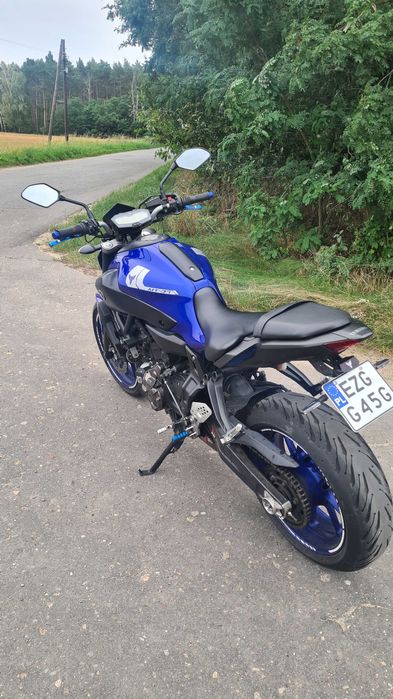 YAMAHA MT07 kat. A2 Akrapovic (cb650r, z650, duke790)
