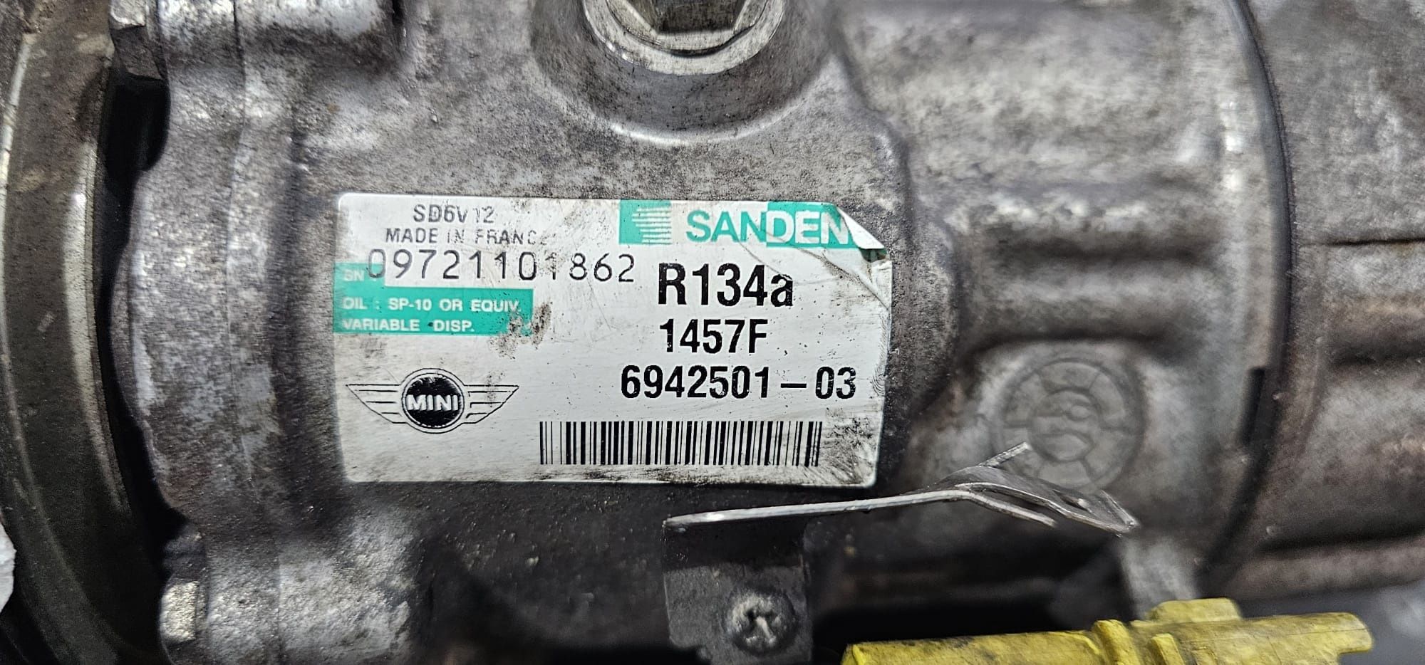 Compressor ac mini one cooper
