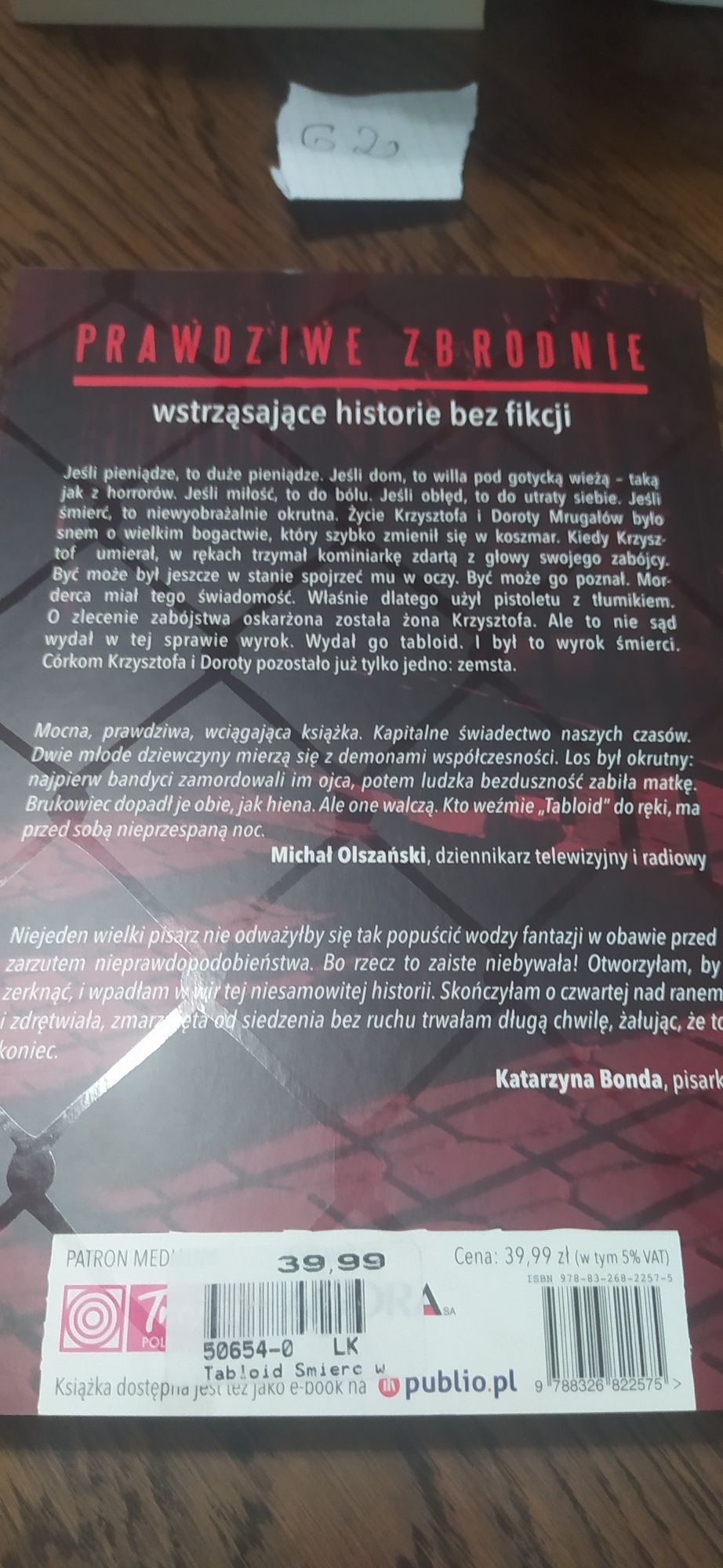 Tabloid Śmierć w Tytule Marcin Kowalski