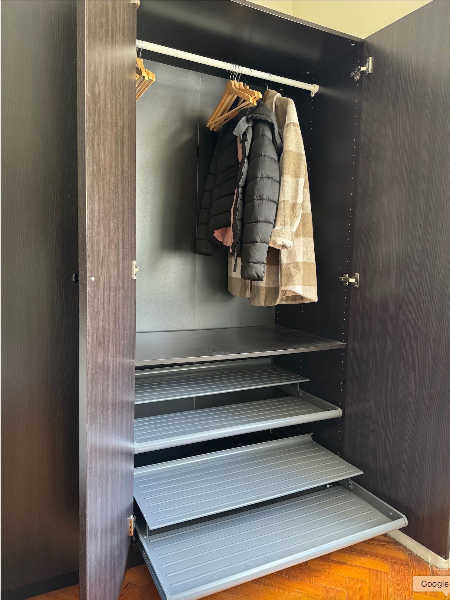 Roupeiro / Wardrobe 1,5m (L/W) x 2m (A/T) PAX/FORSAND
