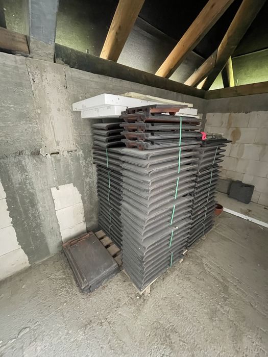 Dachowka Erlus Linea Czarny Mat Płaska