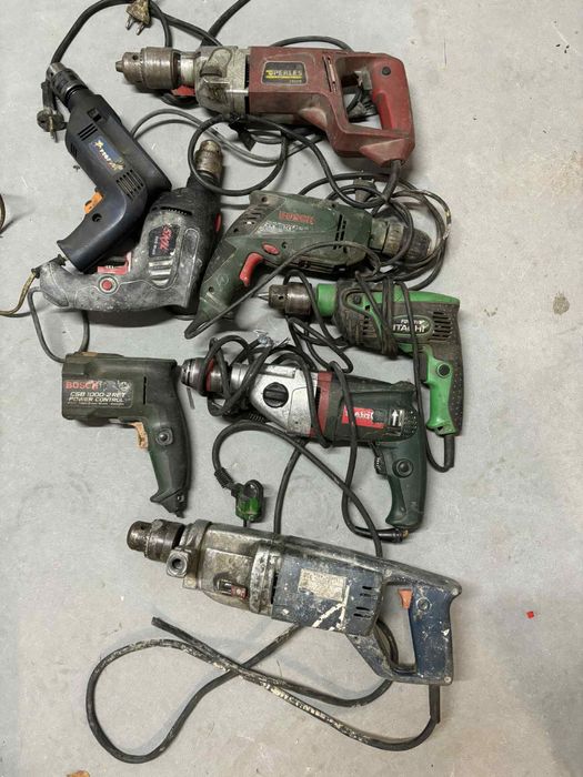 Wiertarki metabo skill hitachi bosch pegasus bułgaria uszkodzone