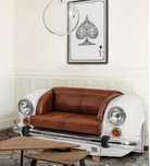 NOVO-Carro Sofá Sofa Car cor Branco - OVO Home Design