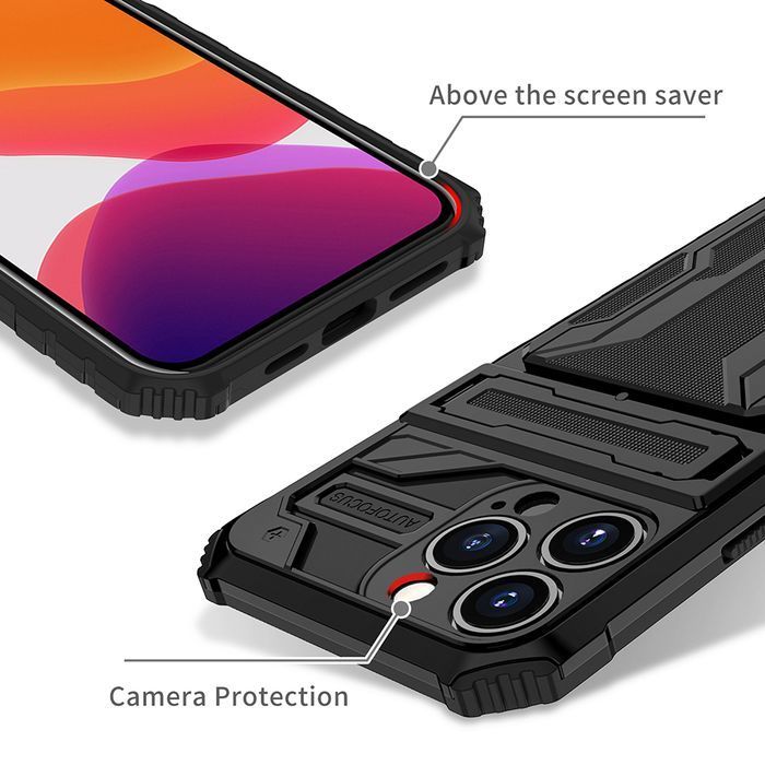 Tel Protect Combo Case Xiaomi Redmi Note 11 Pro/Pro 5G Czarny