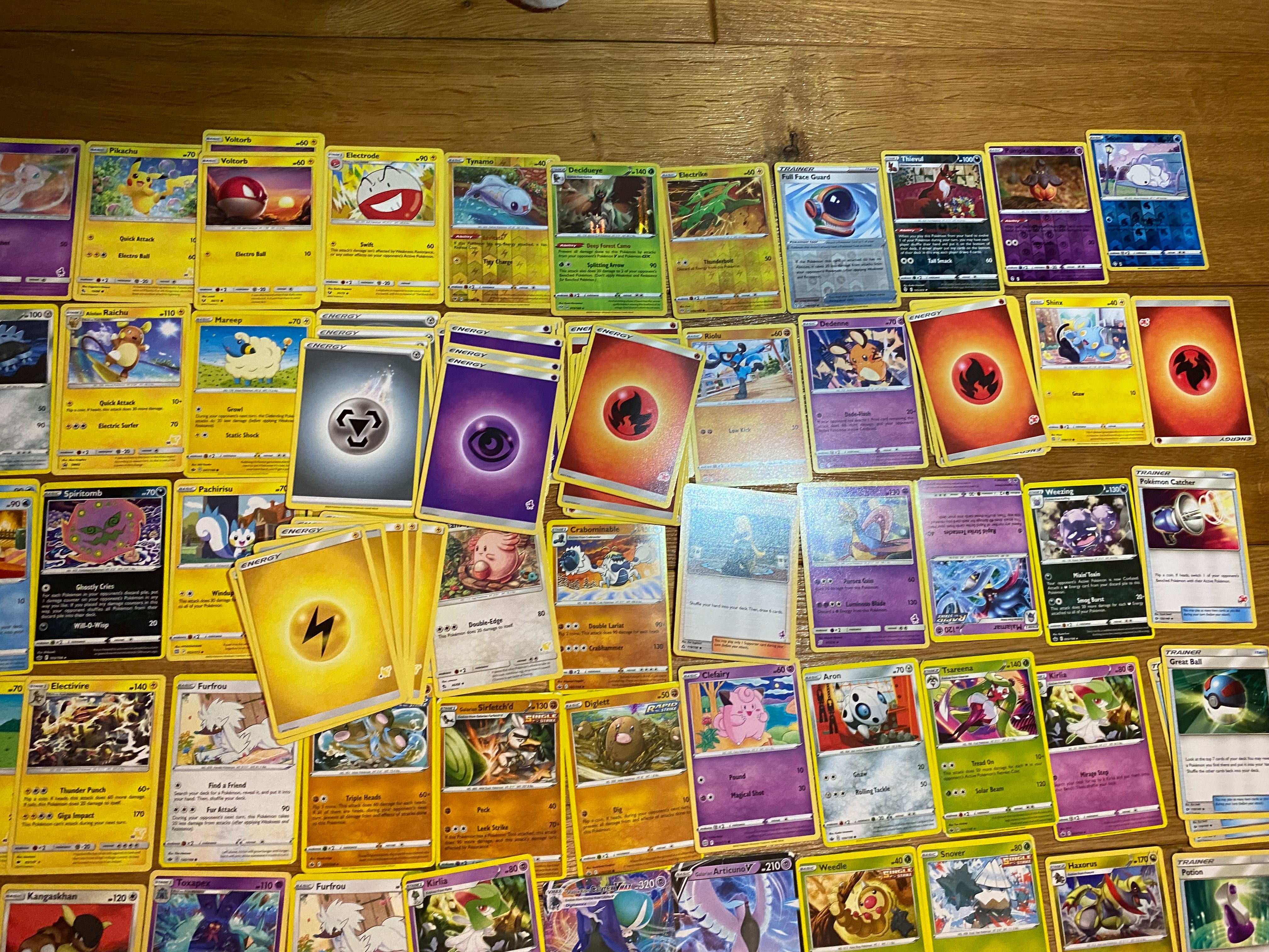 Karty Pokémon - ponad 100 sztuk