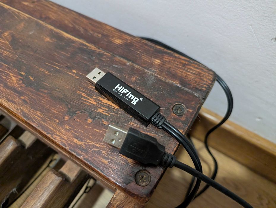 Klawiatura Pedałowa Midi USB do Hauptwerk lub Grandorgue, organy