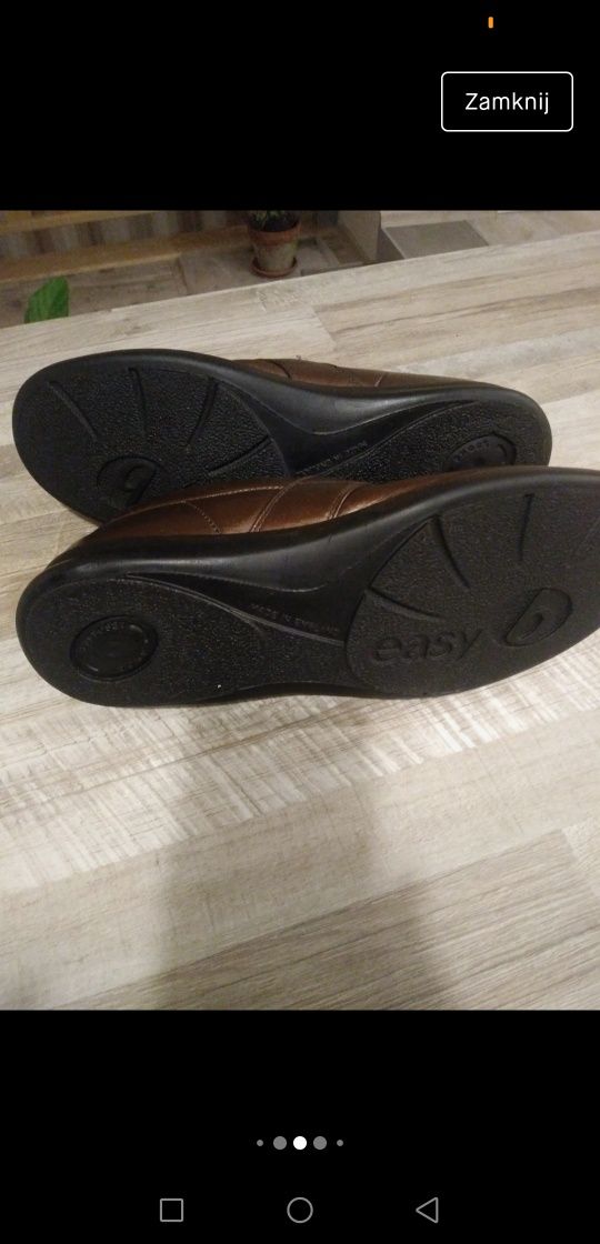 Buty miedziane złota rozmiar 8 czyli 41 27cm