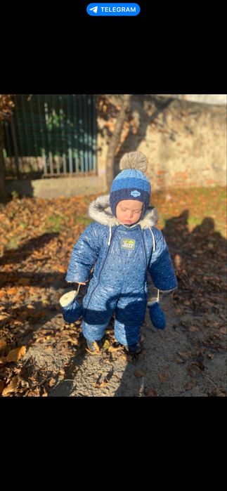 Зимовий комбінезон 74/80 розмір