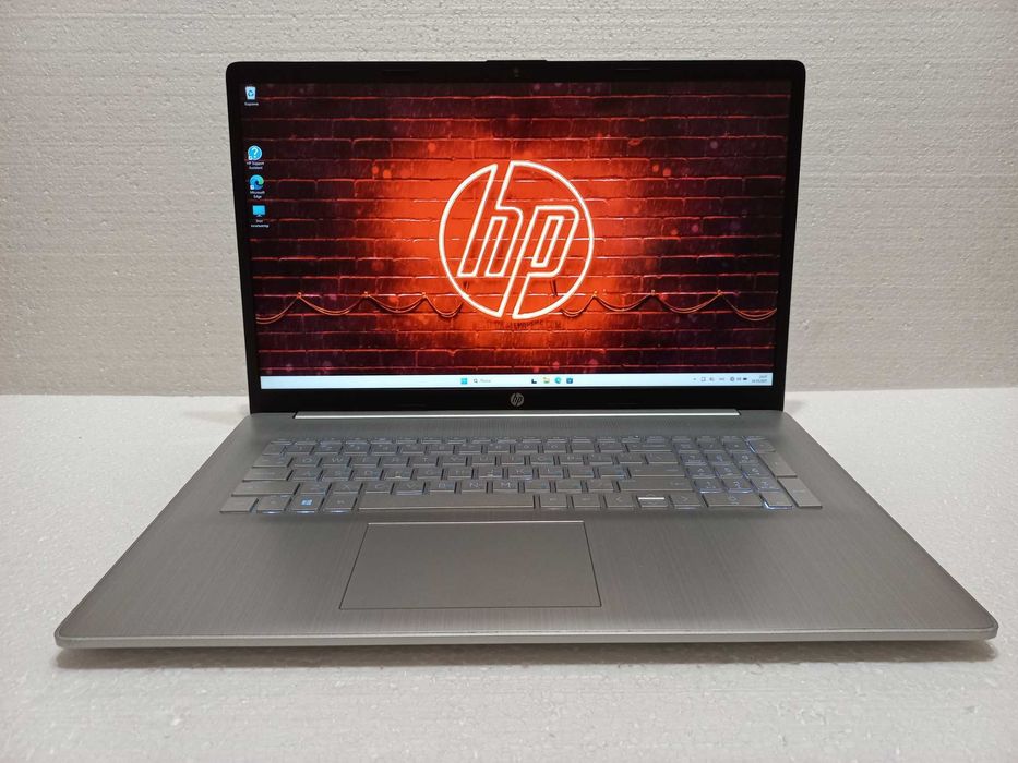 17.3" Экран! Игровой HP Laptop 17 + (Core i5 11" го кокол) + КАК НОВЫЙ