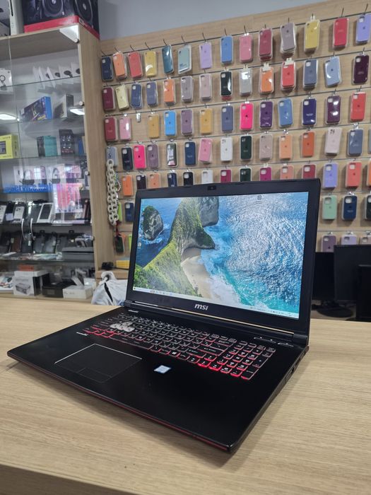Великий ігровий MSI 17.3/i7/16/SSD+HDD/Nvidia GTX/Гарантія