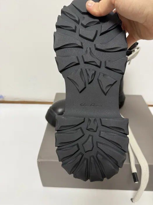 Буты Rick Owens Tractor Boots balenciaga strike черевики