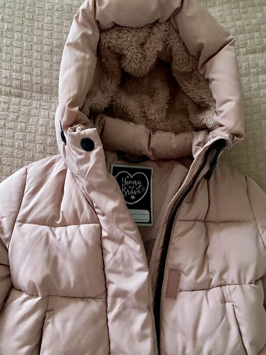 Kurtka zimowa dziewczęca r. 110