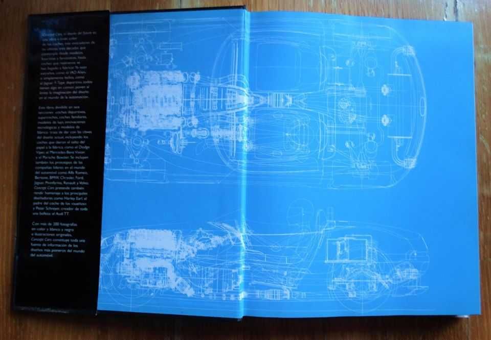 Livro 'Concept Cars' de Richard Dredge.