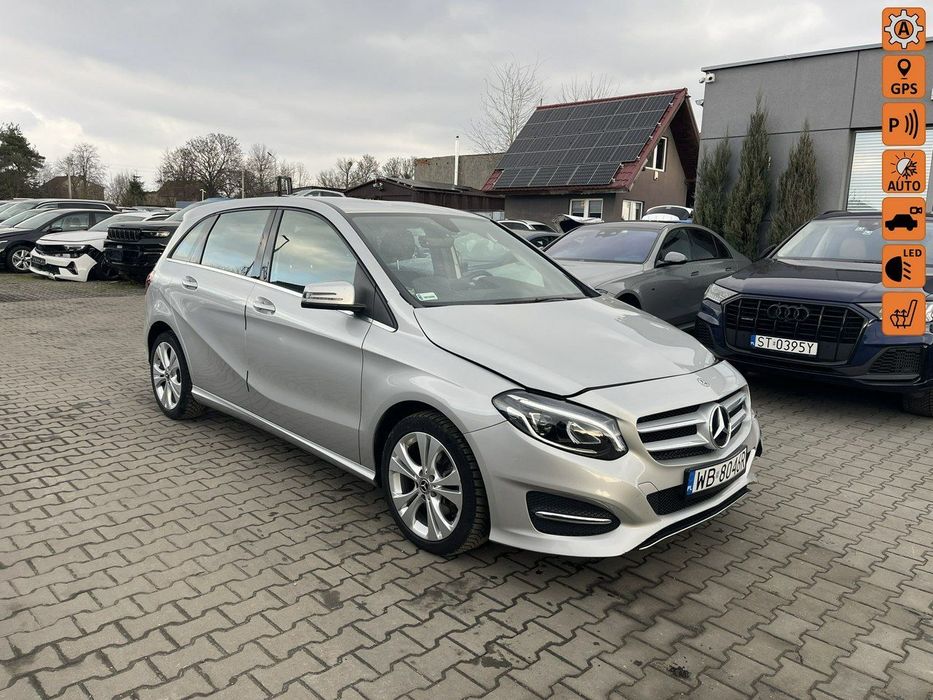 Mercedes-Benz Klasa B Automat Kamera Skóra Podgrzewanie LED 156KM