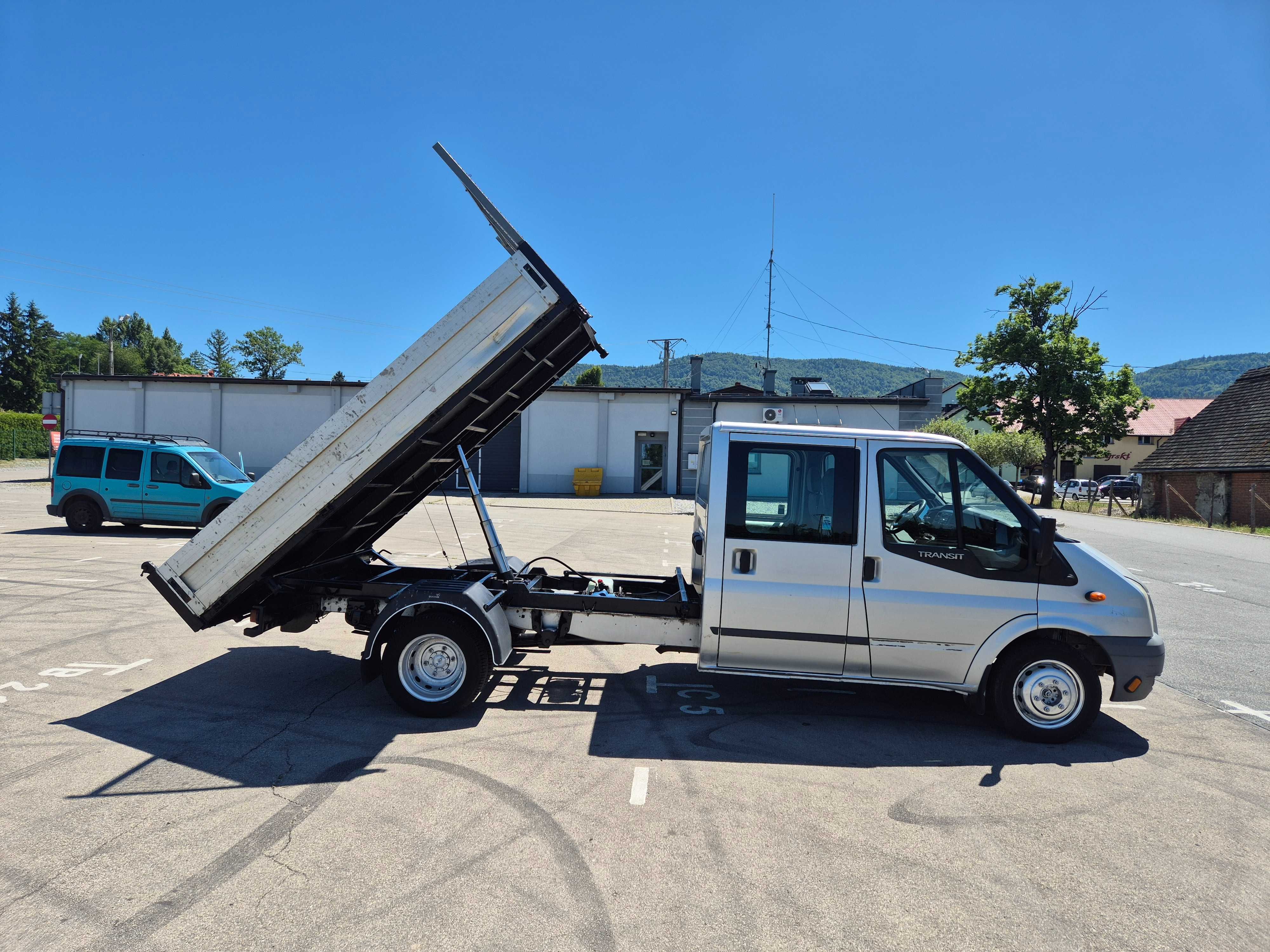 KIPER/WYWROTKA*3 Strony*KLIMA Sprawna*7-osób*Ford Transit MK7 *ZADBANA