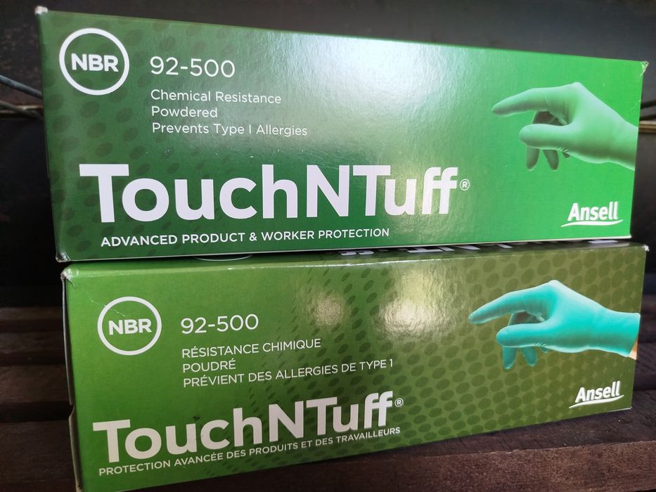 Rękawiczki nitrylowe TouchNTuff rozmiar L