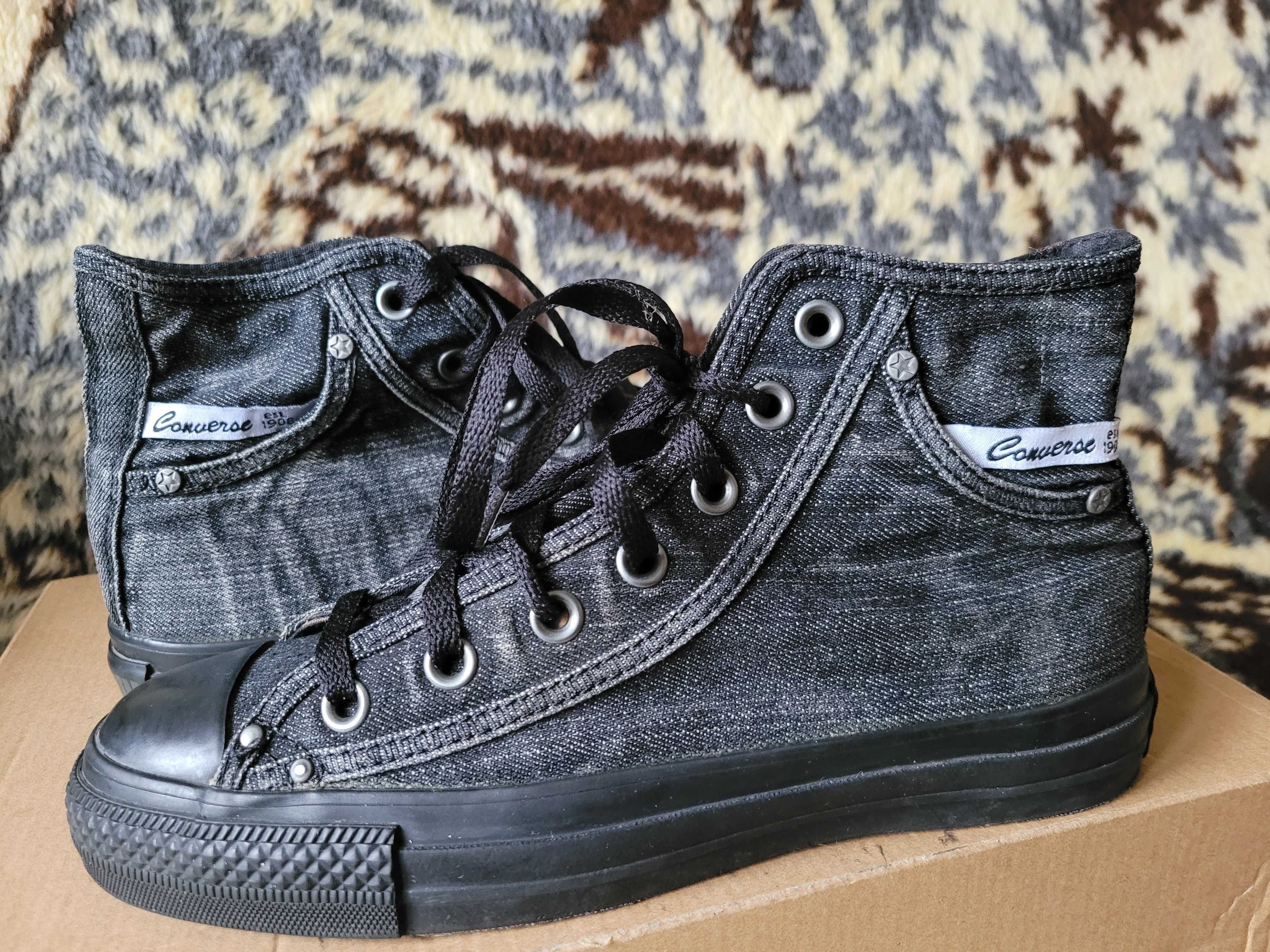 Super sportowe trampki Converse Denim High r.38 limitowana edycja