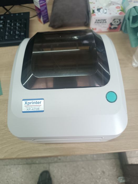 Термопринтер для друку етикеток Xprinter XP-470B USB + Wi-Fi