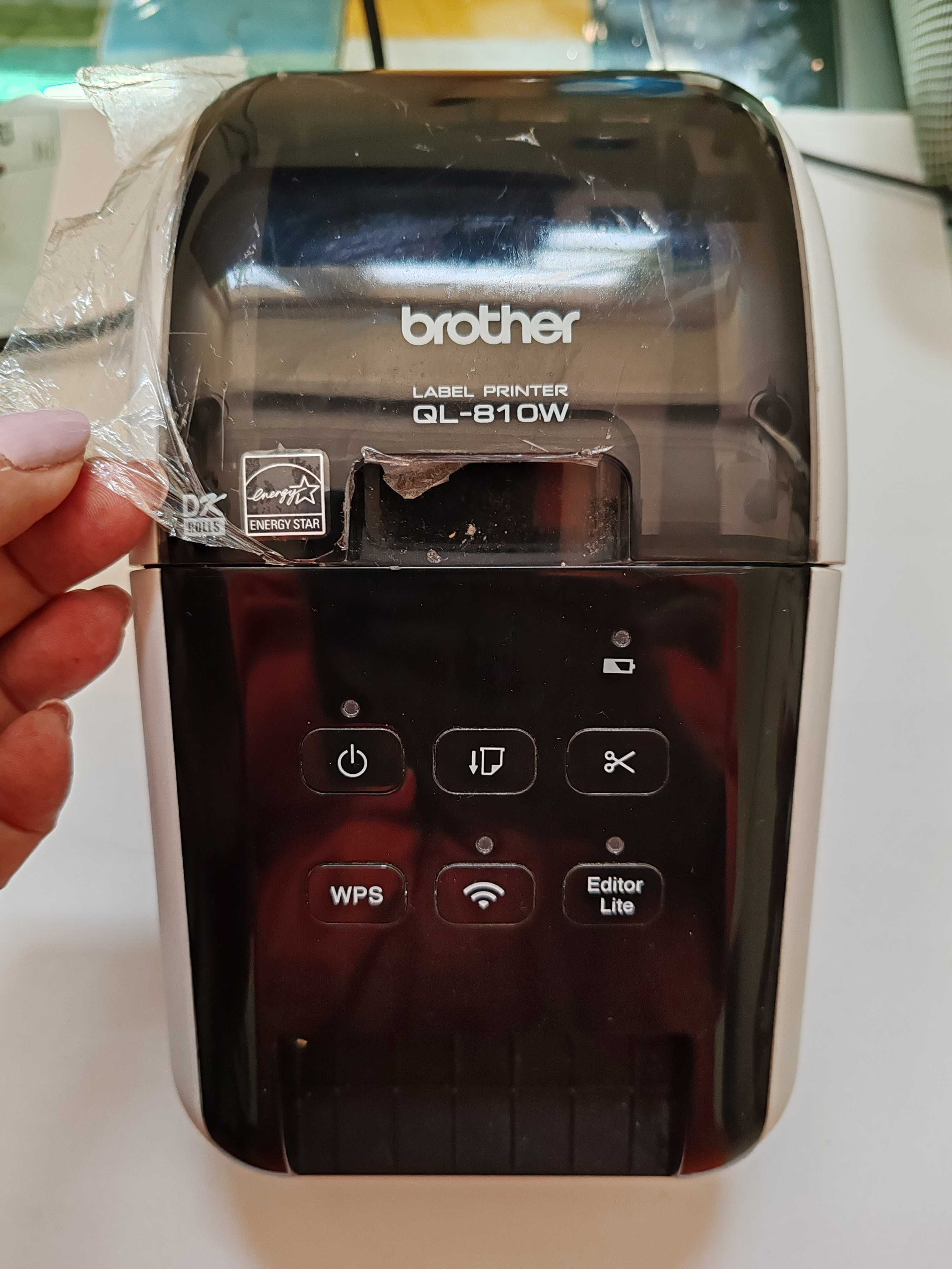 Impressora de Etiquetas Brother QL-810W – Excelente estado!