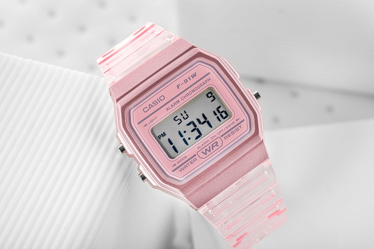 zegarek casio f-91ws-4df + box