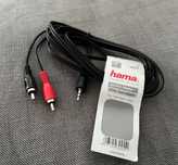 HAMA Kabel audio Mini Jack 3,5mm – 2xCinch - 2 metry