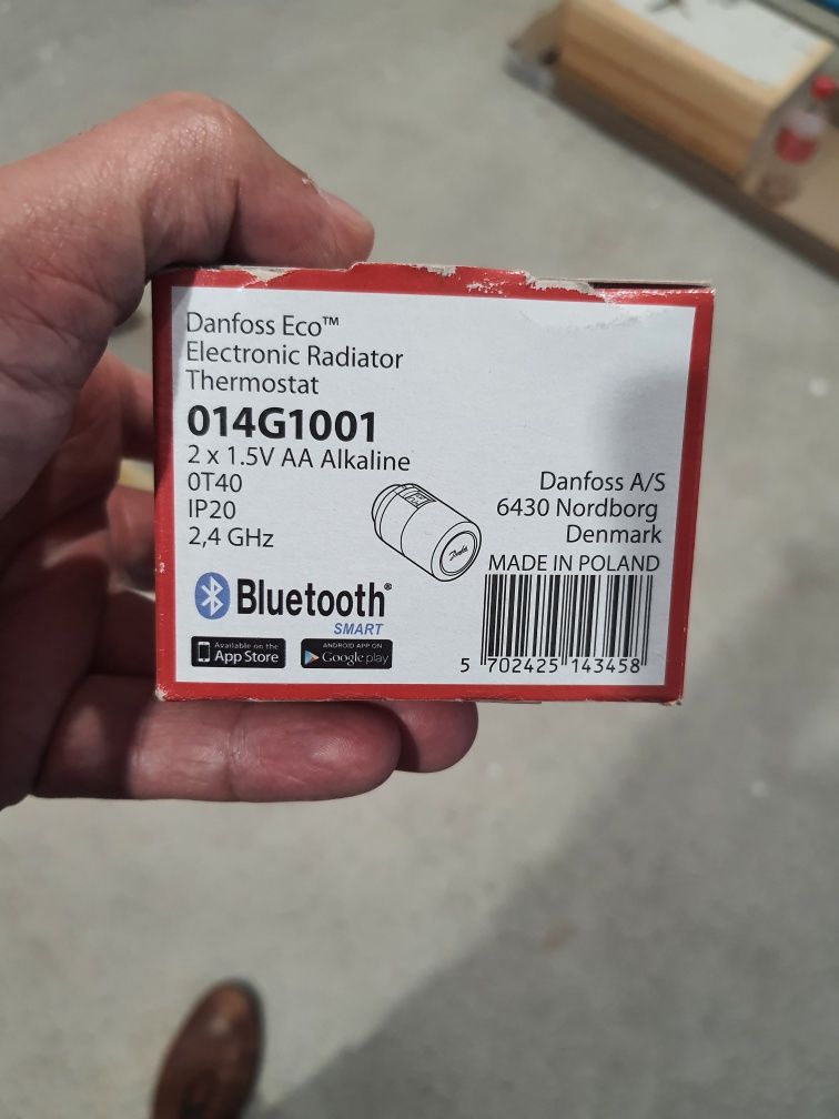 Темоголовки Danfoss Eco Bluetooth