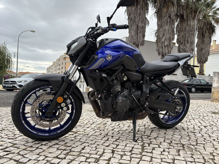 Yamaha MT 07 só com 12000kms 2022