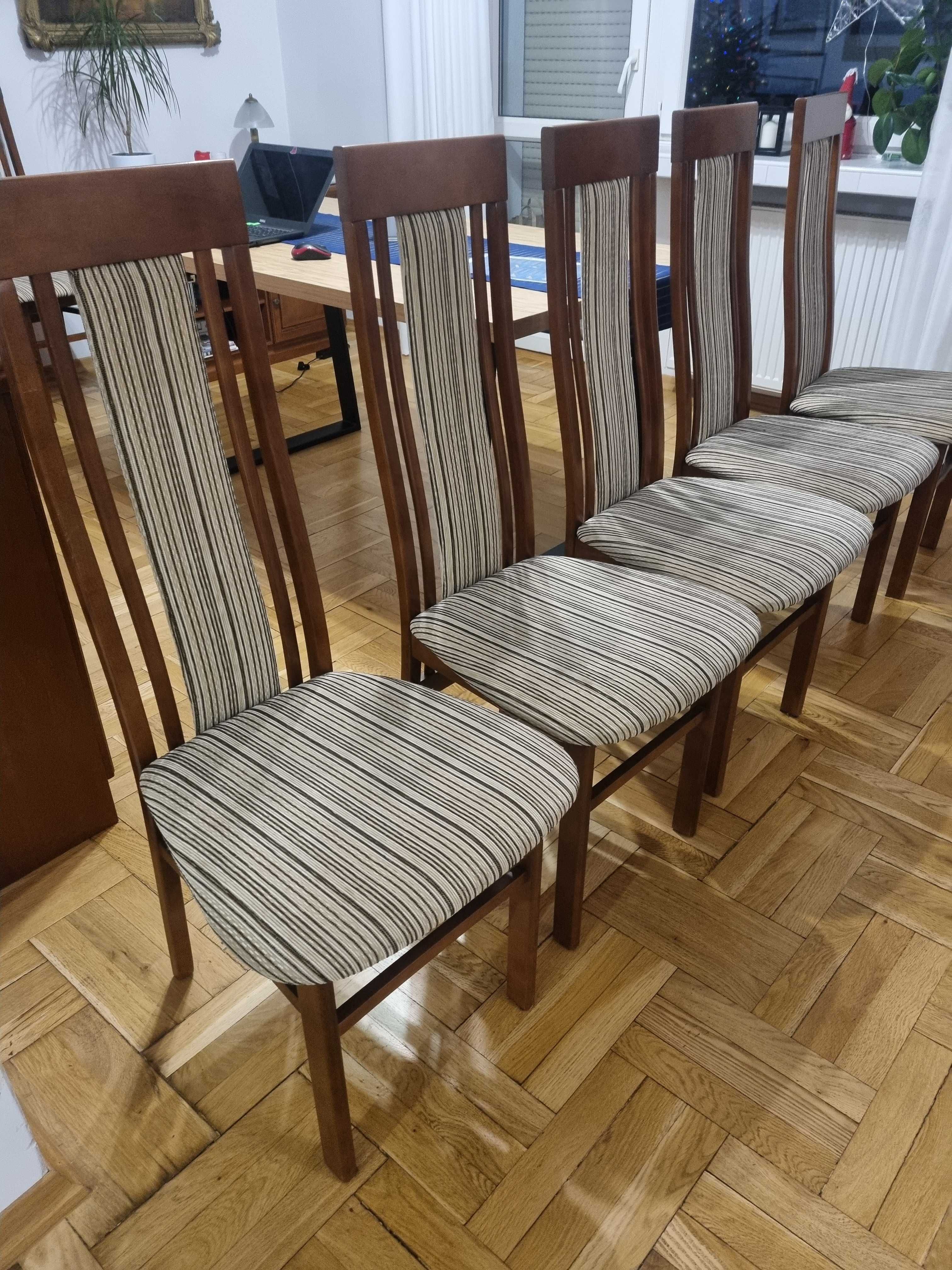 Krzesła drewniane 6szt.