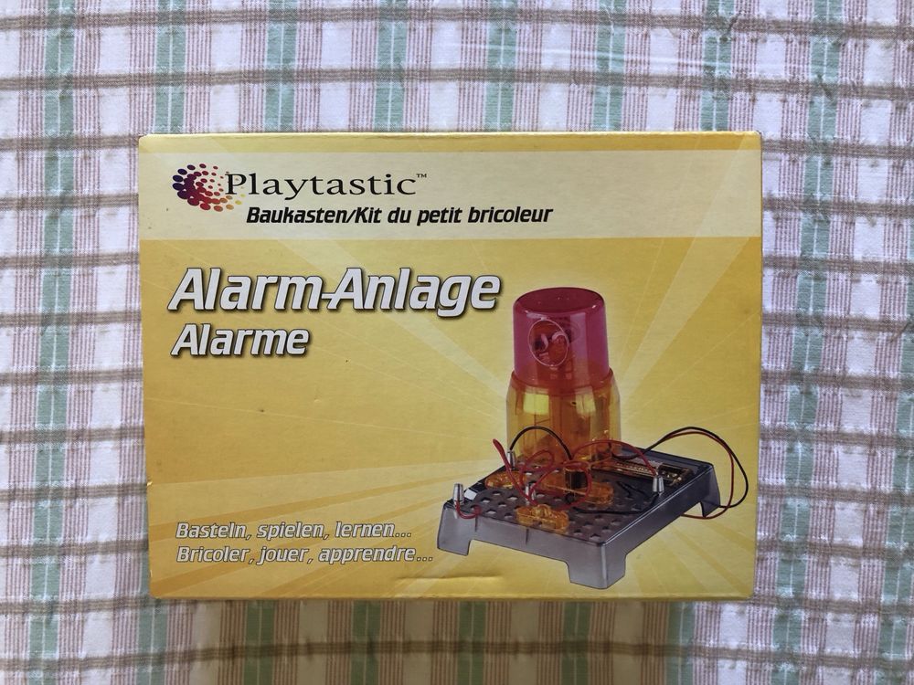 Sistema de Alarme - Playtastic Technology Kit Knowledge & Learning