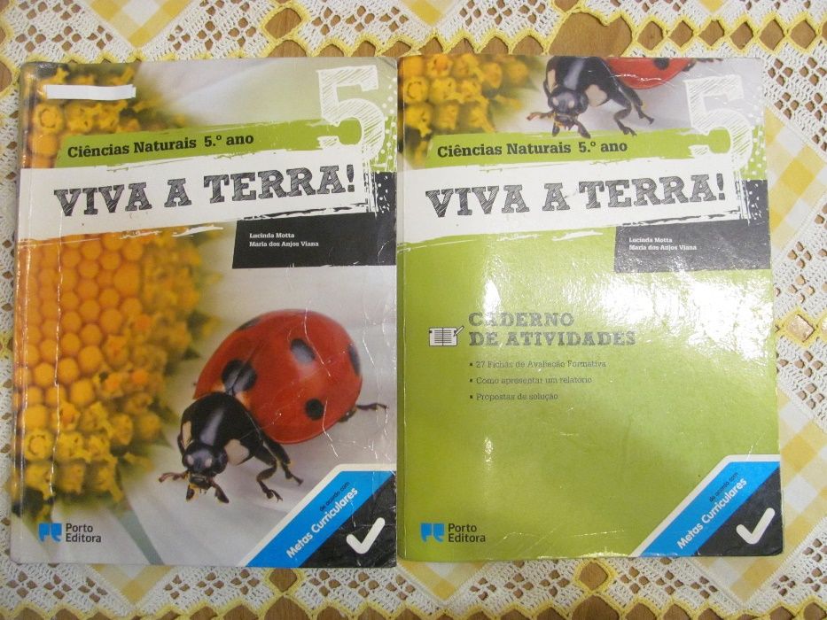 Manual "Viva a Terra" + caderno de atividades 5ºano