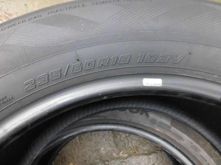 Opony 235/60/18 YOKOHAMA 2 Sztuki