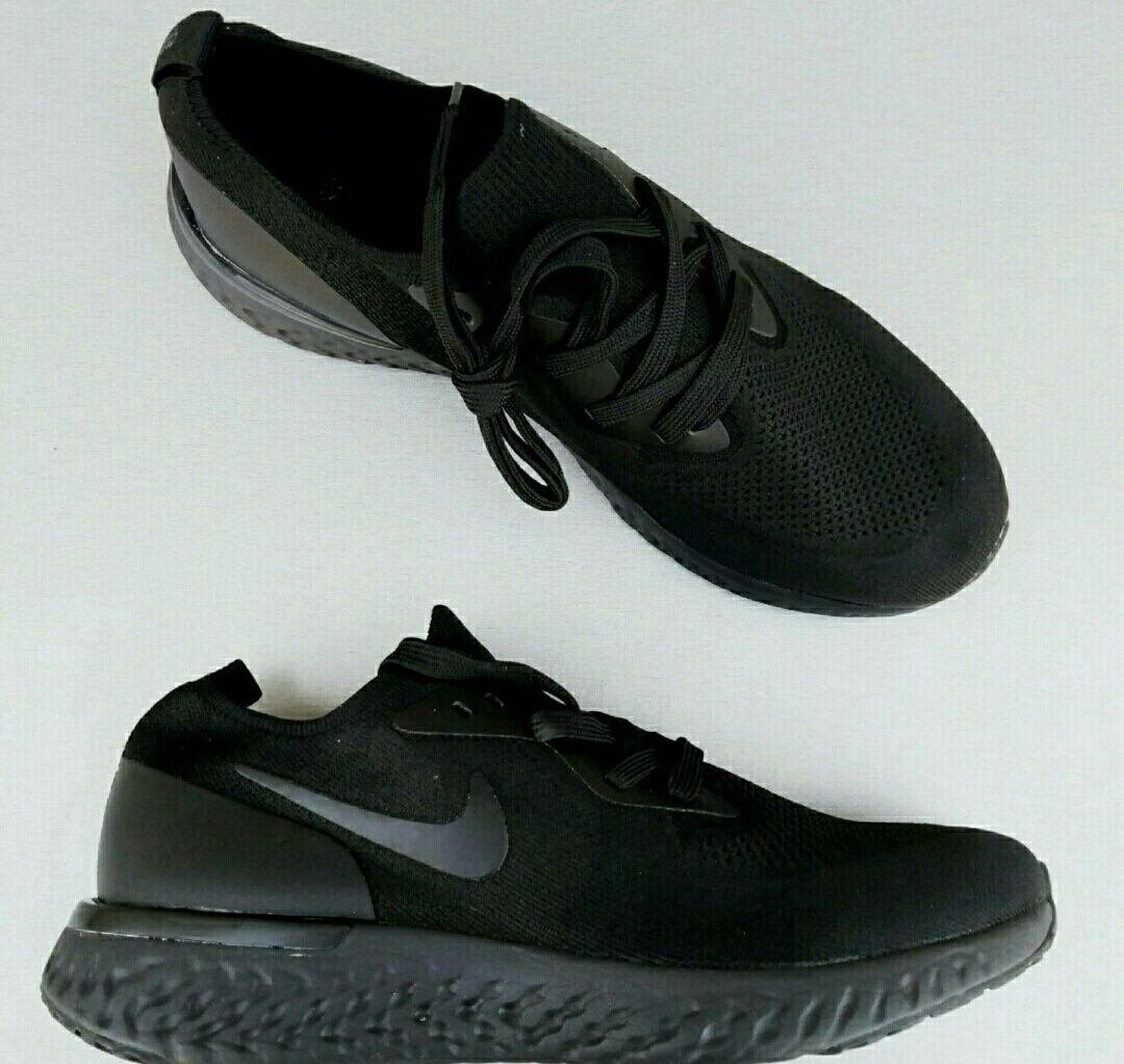 Nike Presto кроссовки мужские чёрные текстиль/сетка 41,44