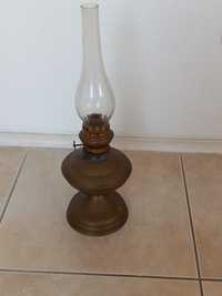 Старовинна керасінова німецька  лампа