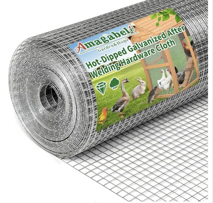 AMAGABELI Siatka druciana dla królików 1 m x 20 m