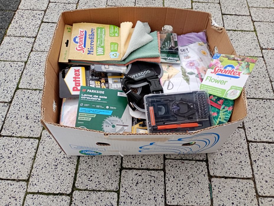 Karton mix Lidl Aldi Peny Nowe klasa A