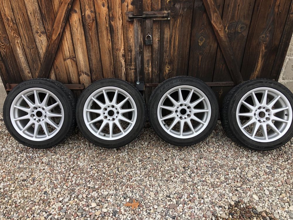 Felgi BMW Hartge 17” 5x120 + Opony wielosezonowe Tracmax 235/45R17