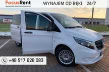 Wynajem busa 7 8 9 os Wypożyczalnia busów  Mercedes VITO automat klima