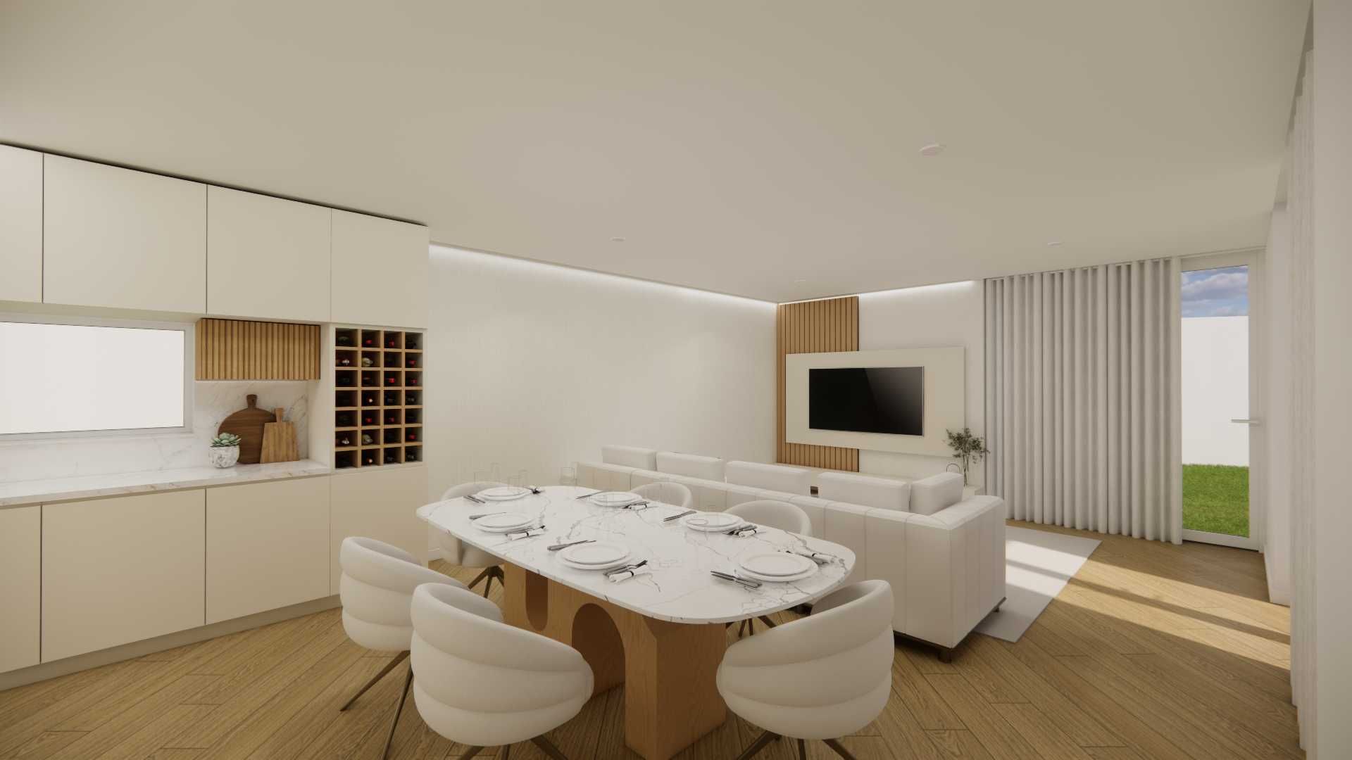 Moradia T3 Nova com  Piscina e Vista de Campo/  Matas -Lourinhã
