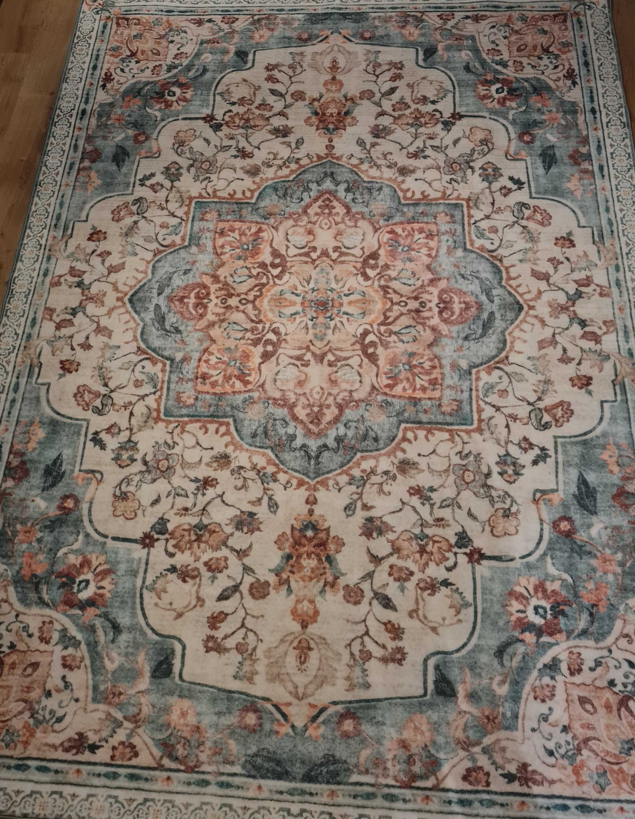 Dywan do salonu vintage nowoczesny antypoślizgowy 160x230