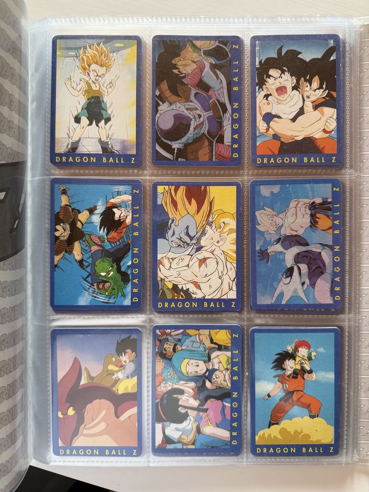 Dragon Ball Z cards Panini Série 1 - Completa