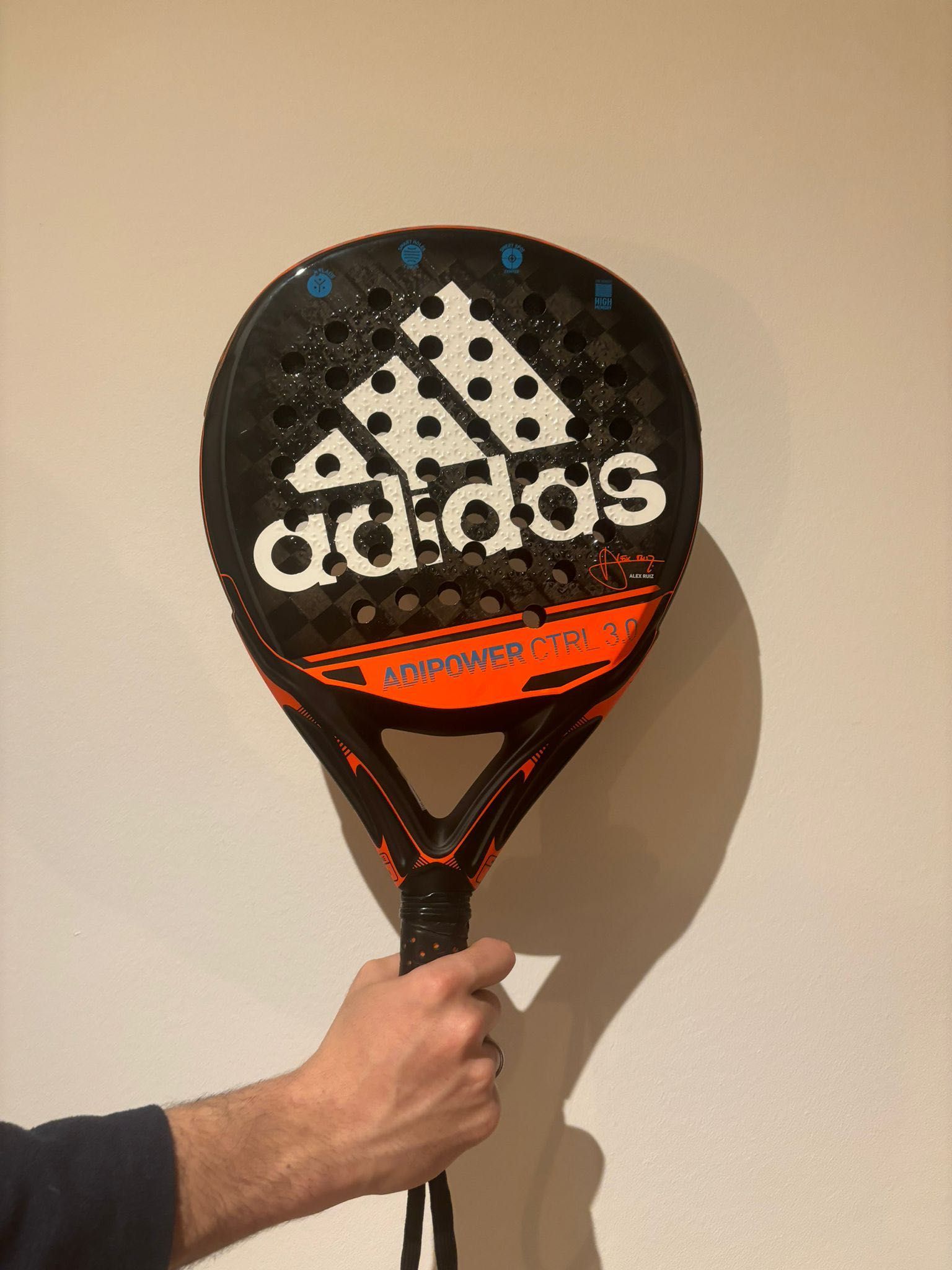 Raquete de padel - Adidas AdiPower CTRL 3.0 BORN TO WIN