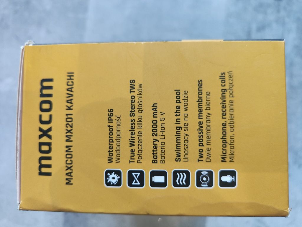 Głośnik MAXCOM MX 201 KAVACHI wodoodporny
