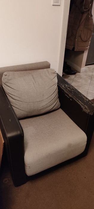 Dwa używane fotele oddam za darmo