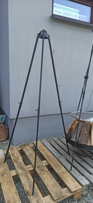 ZESTAW GRILL TRÓJNÓG z profila +ruszt +palenisko zestawy 60,70,80cm